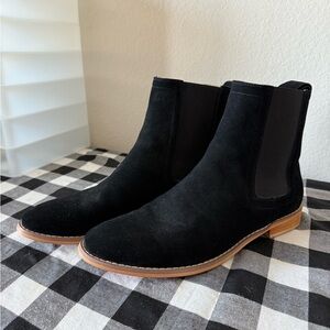 Black Suede Men's Santimon Boots